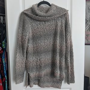 Pink and silver sweater